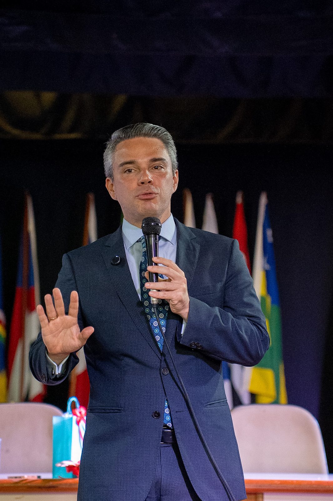Semana Acadêmica de Direito UPIS | Palestra de abertura com Dr. Saul Tourinho Leal, foto 22 de 25