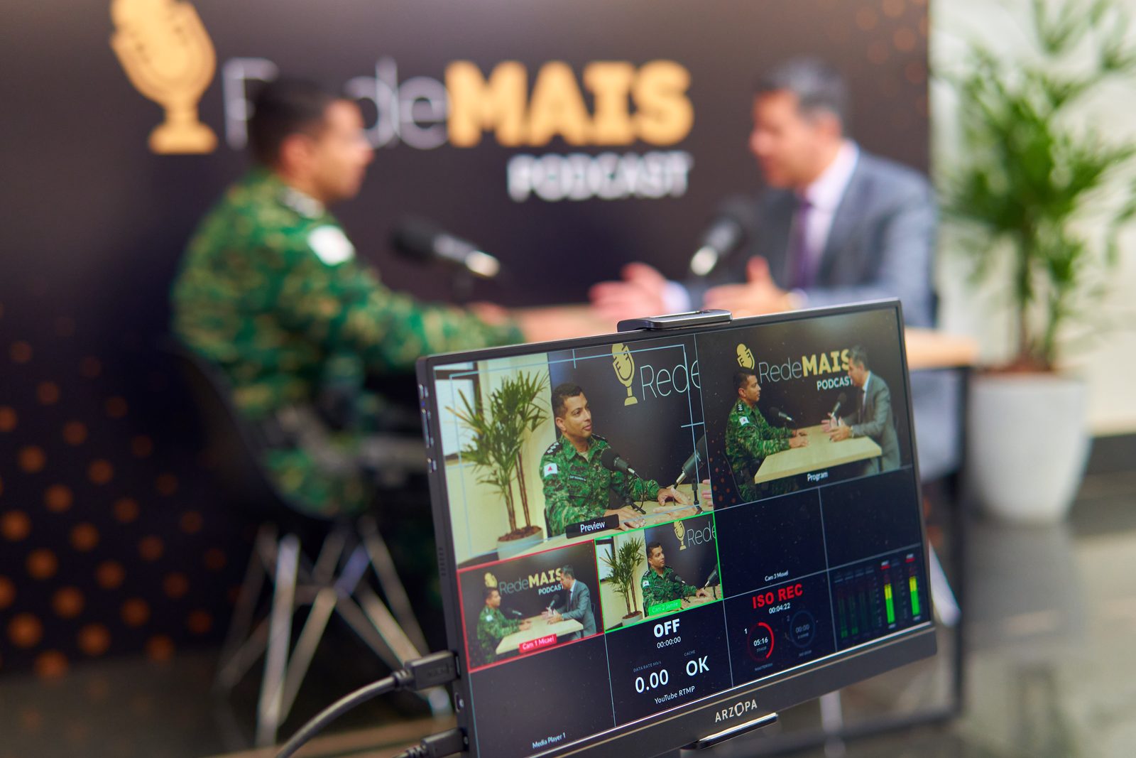 Podcast Rede Mais | Bastidores da gravação, foto 11 de 13