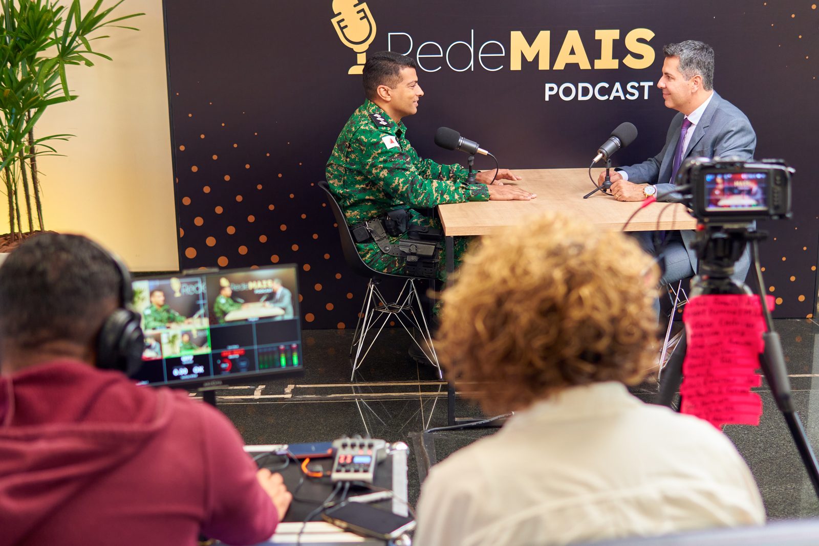 Podcast Rede Mais | Bastidores da gravação, foto 12 de 13